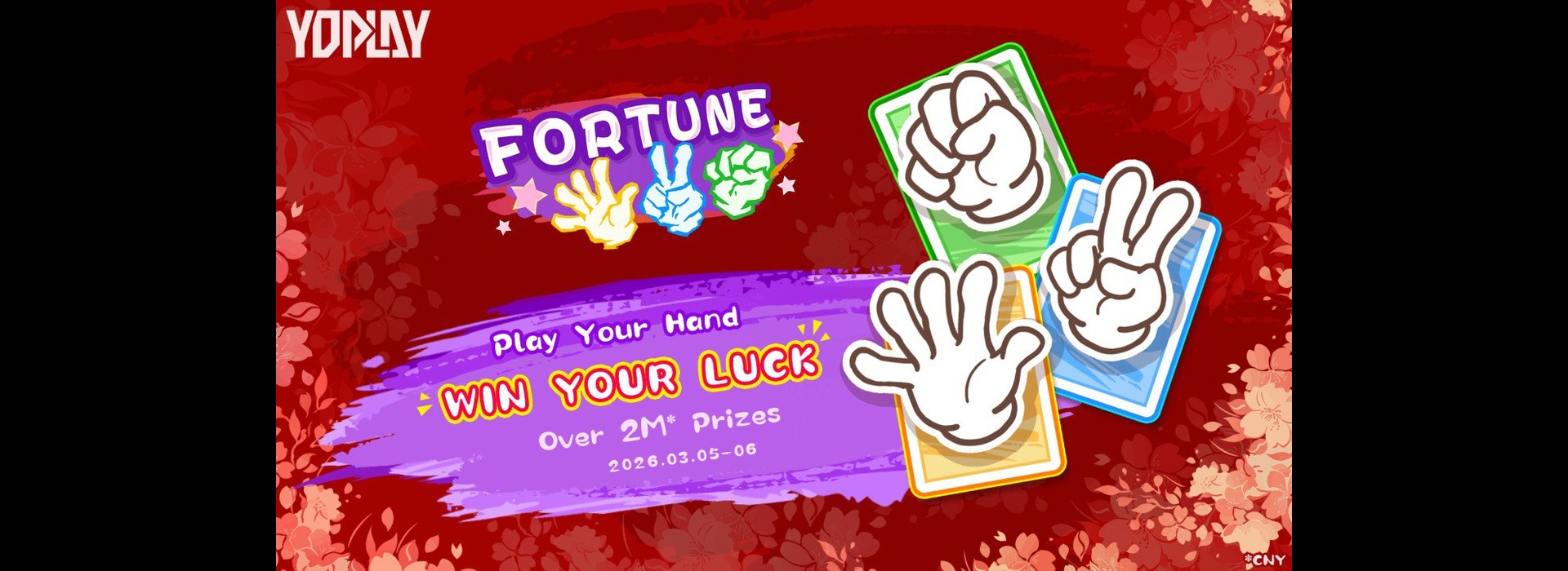 PlayAce【YOPLAY Platform】 "Fortune 520" Event